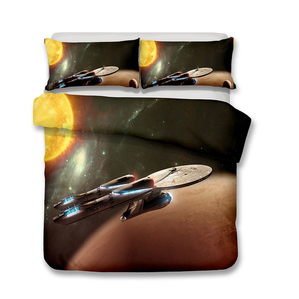 3d Printed Bedding Movie Star Trek Theme Bedding Enterprise