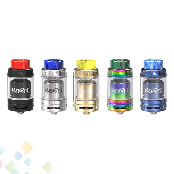 

Authentic Vandyvape Kensei 24 RTA Tank 24mm Diameter Rebuidable Atomizer 5 Colors Vandy Vape Ecig DHL Free