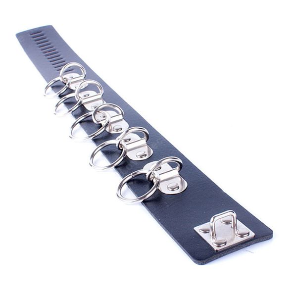 

products for rivets slave ring black neck collar game women couple adults men toys s&m leather pu game for mphmh