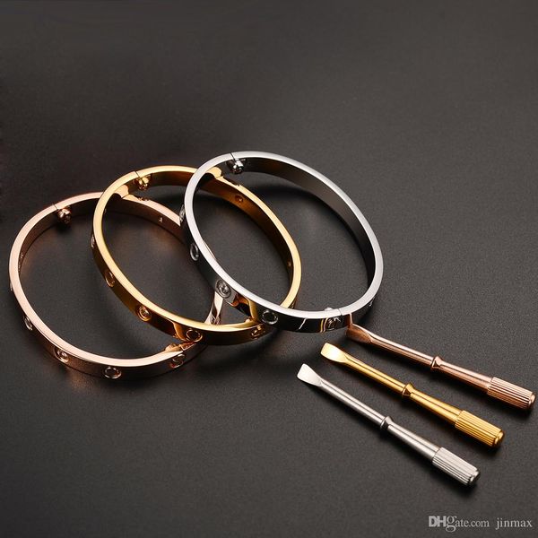 

Оптовая титана стальной бренд Картер любовь браслет браслеты для женщин мужчин к