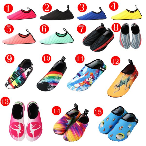 

Hot water shoes Diving Beach Mesh Shoes Non-Slip Slip-on Barefoot Water Sports Skin Shoes Aqua Socks Adults Kids Swimming SurfingYoga 50pair