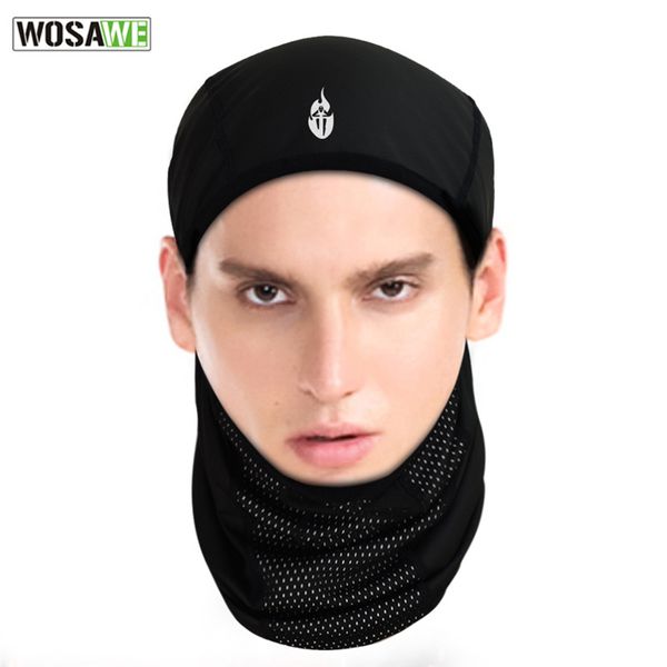 

bike bicycle face masks multi-function headgear scraf caps cycling equipment winter outdoor fleece thermal sports headgear mask, Black