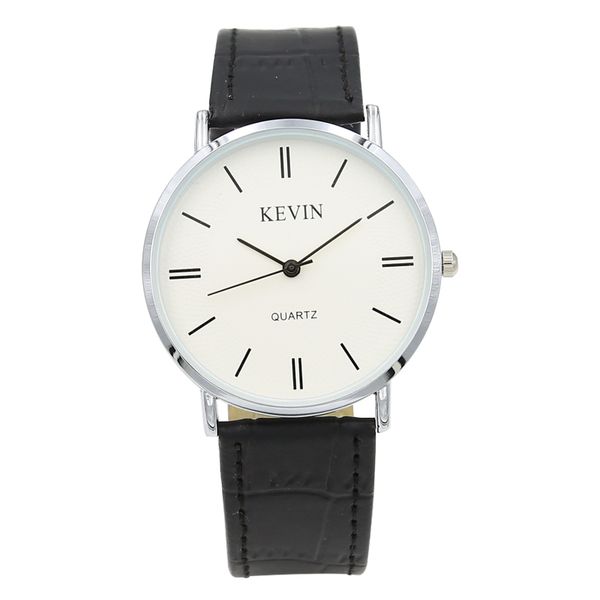 

2017 luxury quartz watch casual fashion leather watches men women couple watch sports wristwatch ing, Slivery;brown