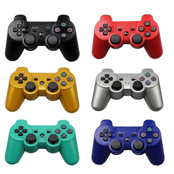 

2018 wirele bluetooth gamepad ix axi controle for p 3 controller play tation 3 dual hock game joy tick play tation 3