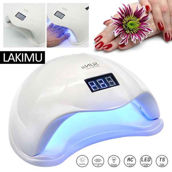 

lakimu professional arrival sun-5 fast drying nail art tools curing machine led lamp nail dryer for all gel polish