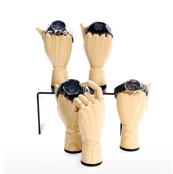 Beste Qualität Mode Stil aus Holz Mannequin Hand aus Holz Handpuppe in China hergestellt