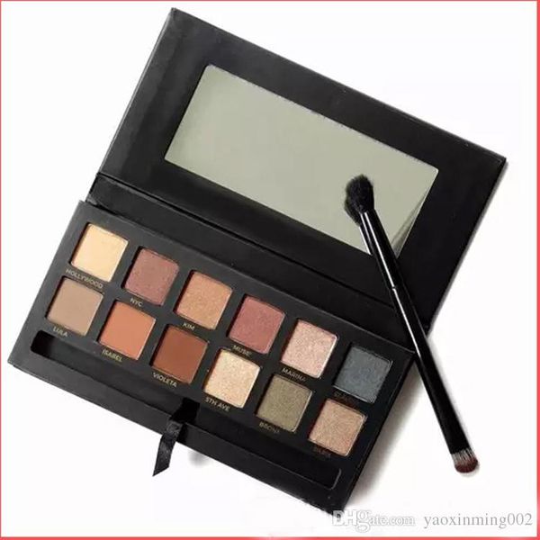 

Бесплатная доставка ePacket новый макияж глаз мм палитра 12 цветов высокое качество М