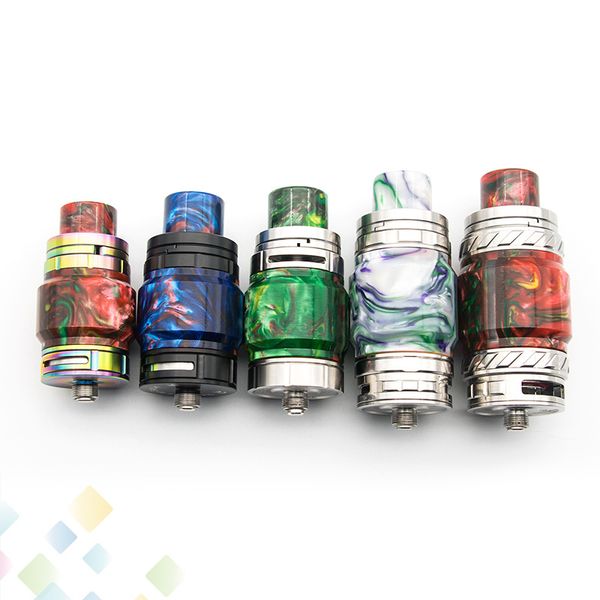 

20Style Replacement Resin Kit Fat Extend Expansion Bulb Set with Resin Tube Caps Drip Tip for TFV8 Big Baby TFV12 Prince DHL Free