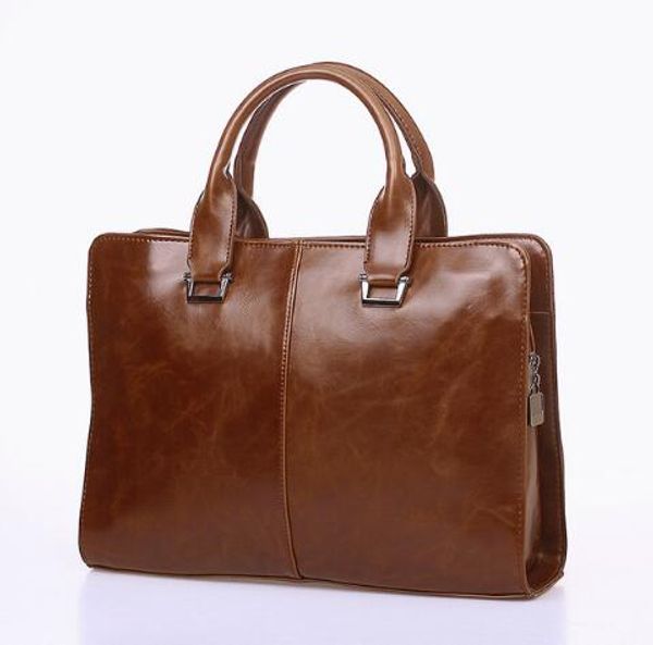 

good quality office bags for men vintage style pu leather men business bags briefcase bag solid office men business manly offic