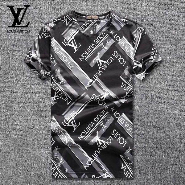 

2018 летняя новая модель advanced leisure мужская печатных удобная ткань футболка размер m-xxxl, свободный от грузовых - 37