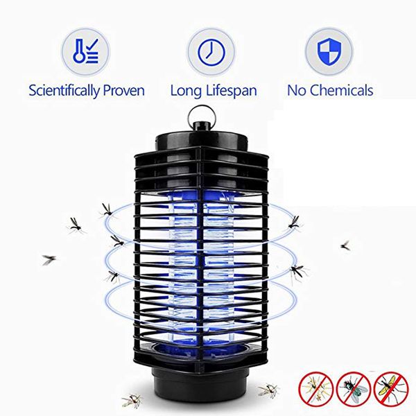 

Mo quito killer lamp bug zapper gnat trap electronic in ect killer uv light mo quito trap killing mo quitoe night lamp