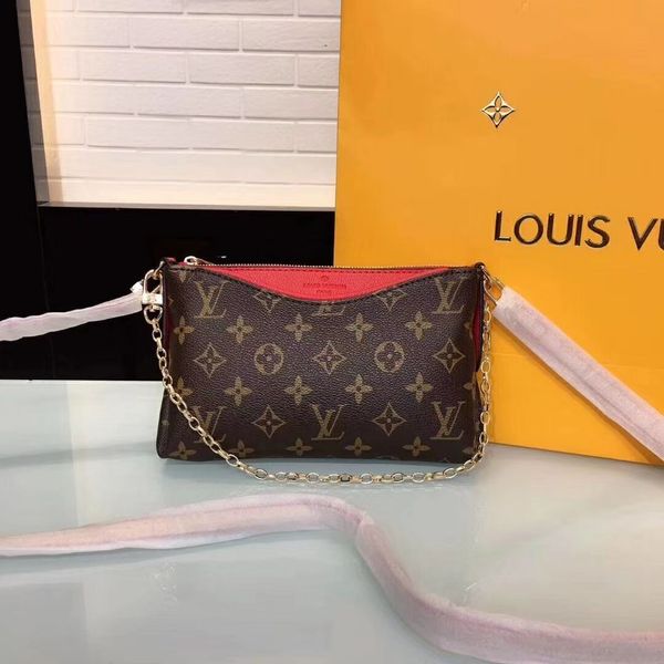 

Кожаная сумка высокого качества для женщин Верхняя сумочка Модный замок Женская