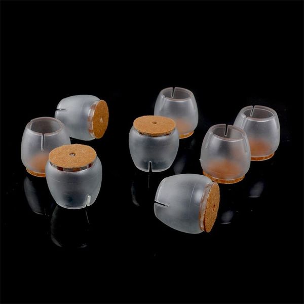 

fashion household 8pcs silicone table 18-20mm chair leg feet cap cover round protector kits