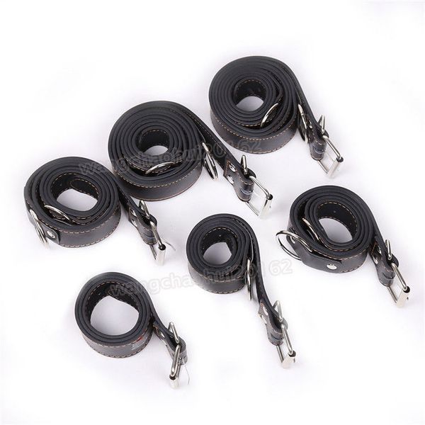 

sexuelstoys leather adults harness cuffs full wrist body #r45jouets thigh strap restraint belts leg slave for set xjnip