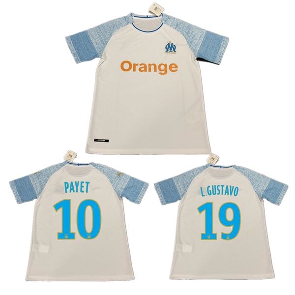 Maillot Domicile Olympique de Marseille Luiz GUSTAVO Maillot Domicile Olympique de Marseille Luiz GUSTAVO