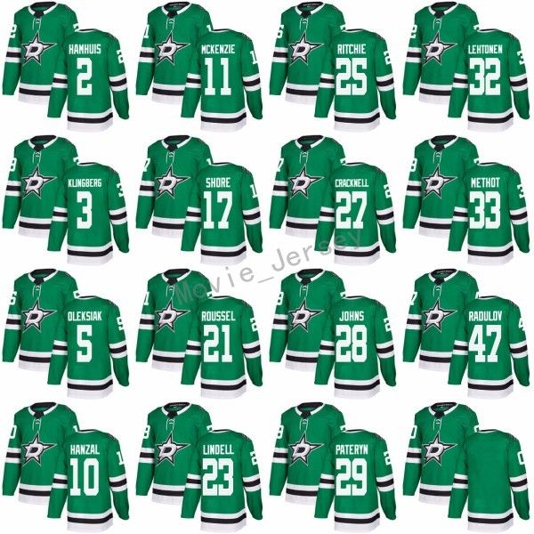

Dallas Stars Jersey 2017 2018 New Brand 47 Alexander Radulov 21 Antoine Roussel 3 John Klingberg 10 Martin Hanzal Jerseys 12 Radek Faksa