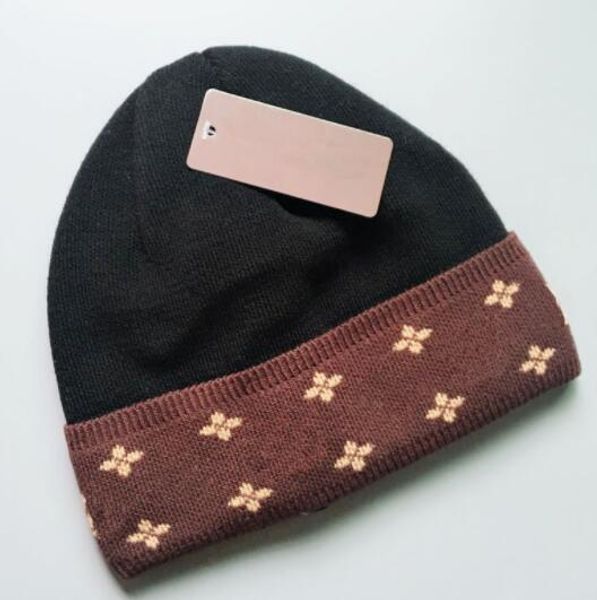 Atacado-2018 Outono Inverno Chapéus Para Mulheres Homens Designer De Moda Gorros Skullies Chapeu Tampas De Algodão Gorros Toucas De Inverno Macka