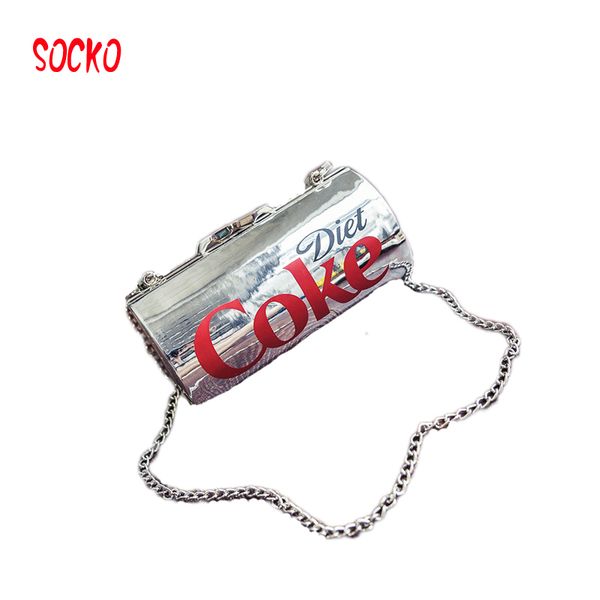 

Fun cans пакет Кокса персонализированные женщины сумка 2018 новая зима мини сумка Harajuku