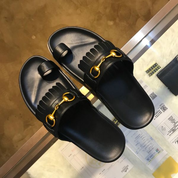 

men's slippers luxury 38-46 leather upper fashion climbing shoes quality assurance, Red;white