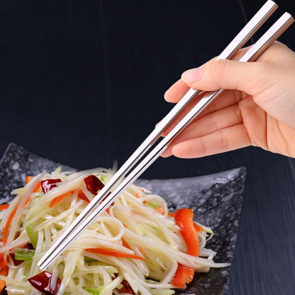 Reusable Chopstick Stainless Steel Quality A For A Love Family