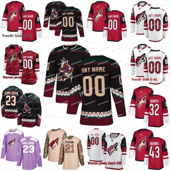 

2018 New Season 17 Alex Galchenyuk 9 Clayton Keller Arizona Coyotes 21 Derek Stepan 20 Dylan Strome 67 Lawson Crouse Hockey Jerseys