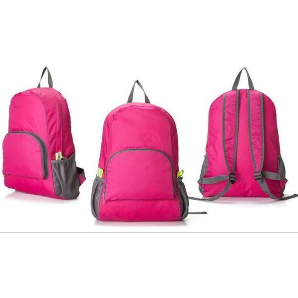 

personality solid color oxford cloth waterproof backpack sjb001
