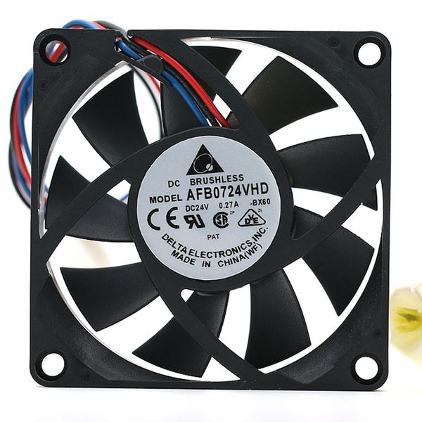 

original delta afb0724vhd 24v 0.27a 7cm 70*70*20mm inverter dual ball cooling fan