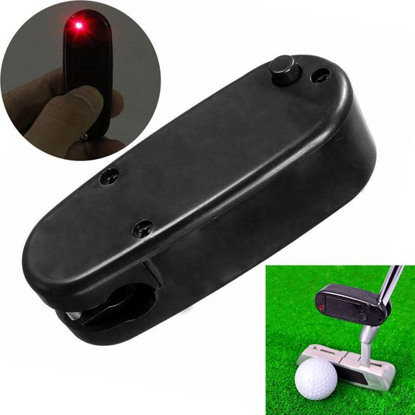 

mini plastic black golf laser putter pointer putting practice aid training tool