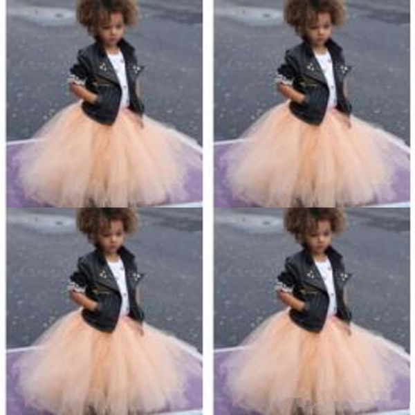 

tutu tulle skirts kids ankle length flower girls pageant dress custom made only sale skirts baby girl first birthday dresses, White;blue