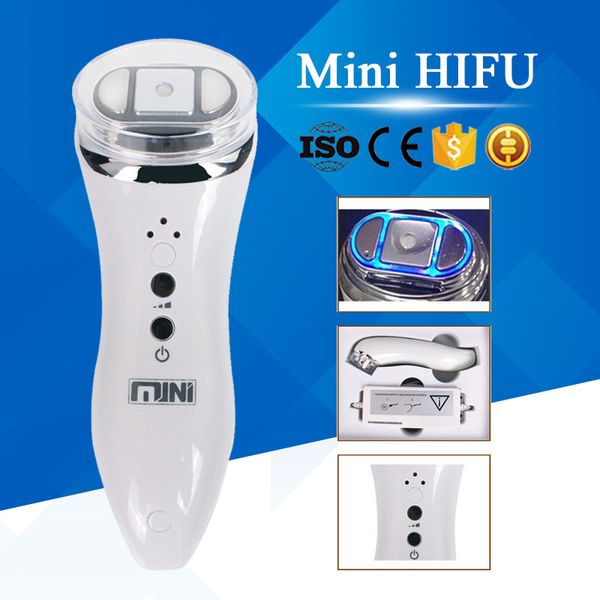 

mini hifu salon machine rf led skin tighten wrinkle removal anti aging face lifting high intensity focused ultrasound skin care