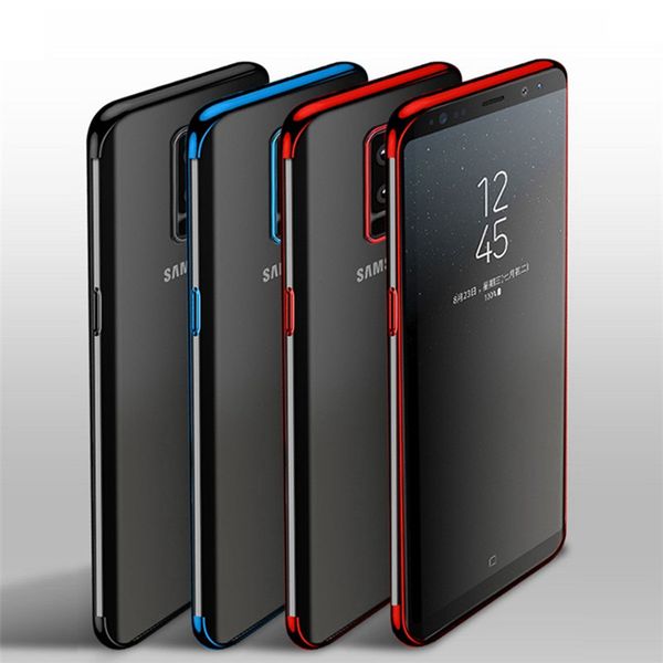 

Luxury plating oft tpu clear tran parent lim hybrid 3 in 1 protective ca e for iphone 6 6 7 8 x am ung galaxy 8 9 plu note note8