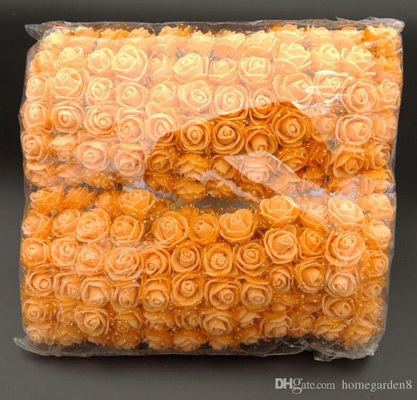 

144pcs / серия искусственных цветов украшения свадьбы pe цветок пузырь небольшой роза моделирование оптовой сахар коробок аксессуары искусст