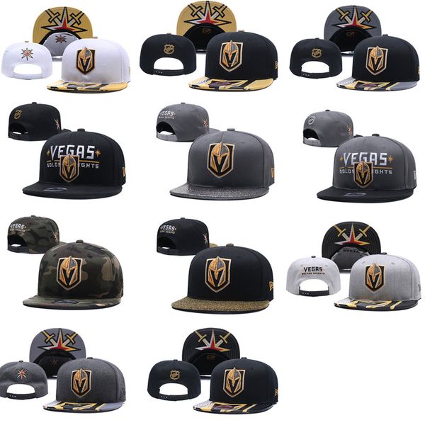 

2018 Новые футбольные команды Fation Cap Спортивные шапки Vegas Golden Knights Хоккейные шляпы Sna