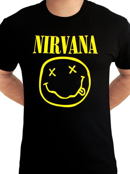 camiseta nirvana hombre
