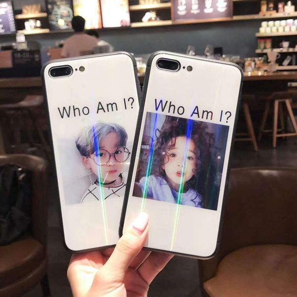 

who am icute design for iphone 6 7 8 plus x silicone hybrid case soft tpu cover
