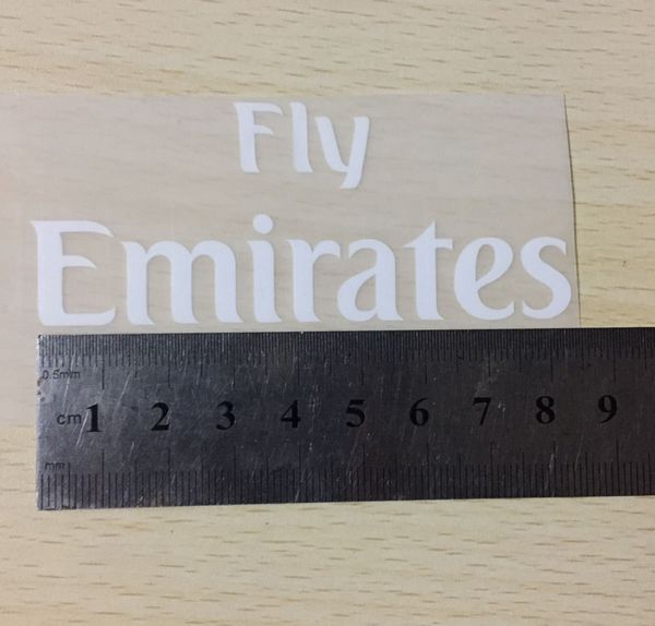 

Настроить патч спонсора Fly Emirates Малый размер - футбольный патч передачи тепла 8.5см
