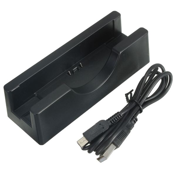 Tutucu Şarj Şarj Standı Cradle Dock İstasyonu USB Kablosu Ile Yeni 3DS YENI 3DS LL XL Için Yüksek Kalite HıZLı GEMI