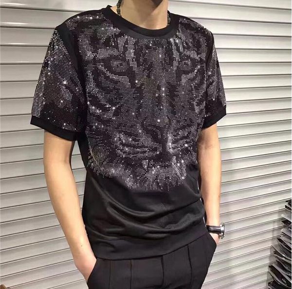 

design funny modi01 diamond luxury tshirt and t-shirts men men t shirts brand fashion wholesale tees npexq, Black