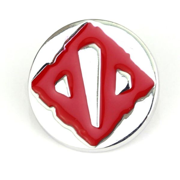 2019 Jewelry Red Cute Alloy Children Cartoon Anime Dota2 Logo Brooches Dota 2 Logo Pin Dota 2 Logo Brooch Pins Corsage Thorn 2018 Xz061 From Pympqt