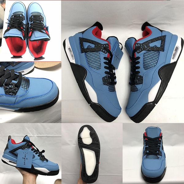 

Wholesale Travis x 4s mens Basketball Shoes Cactus Jack 308497-406 For Men Scotts Trainers sports sneakers size 7-13 free shipping