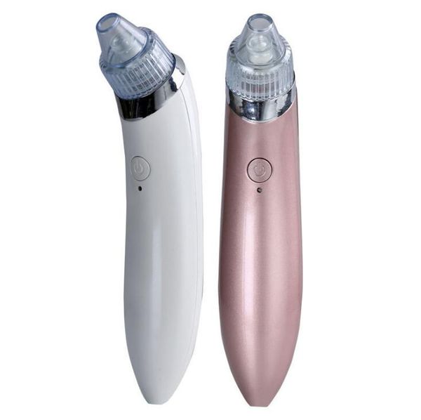 Blackhead Remover Ferramenta Pore Vacuum Pimple comedão Extractor Acne Comedo sucção Exfoliating Cleanser máquina elétrica recarregável USB