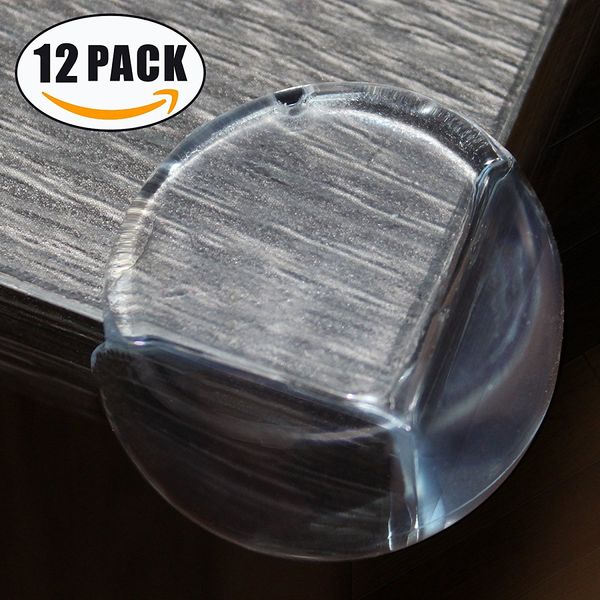 

baby proofing corner protectors guards soft & edge child proof corner safety bumpers table guards cover 12 pack