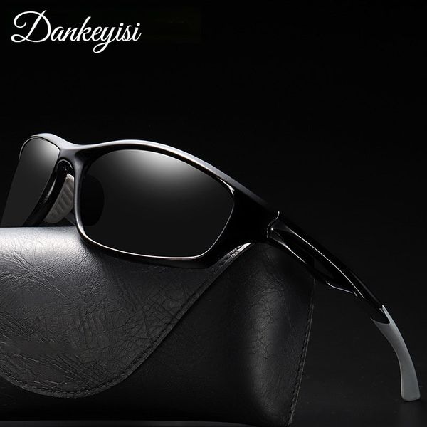 

dankeyisi 2018 new vintage polarized sunglasses men sunglasses uv400 driving male sun glasses for men's eyewear oculos gafas, White;black