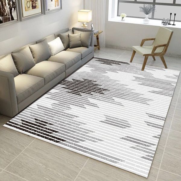 Grosshandel Trend Grey Serie Teppiche 3d Gedruckt Home Teppiche Fur