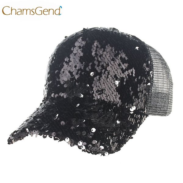 

hat newly design 6 color fashion sequins mesh baseball caps hip-hop dance snapback #0801, Blue;gray