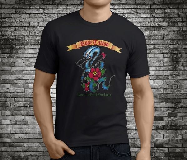 UNSPOKEN Rock Mens T-Shirt Black Skulls Tattoo Art Spiral