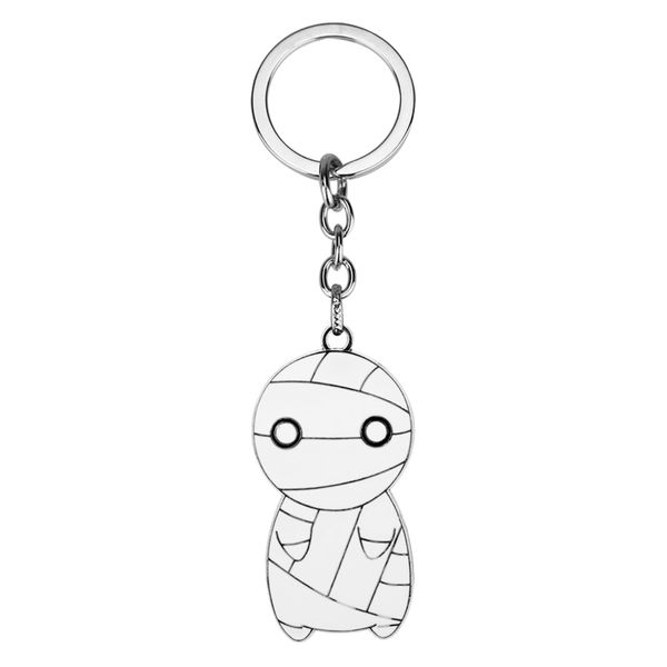 

hanchang jewelry anime how to keep a mummy acrylic keychain miira no kaikata mii-kun keyring ngift souvenir for fans, Silver