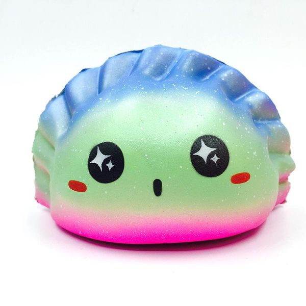 

kawaii dumplings squishy toys emoji cartoon slow rising jumbo squeeze stress reliever phone charms kids toy gift t434