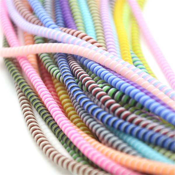 

5pcs cable protector earphone cable organizer desk set wire storage data line holder winder wrap cord desk accessories