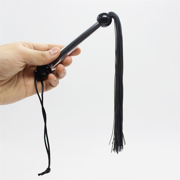

black for games fetish flogger toys silicone couples bondage paddle 32cm products restraints whip spanking kqnea